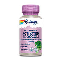 Натуральная добавка Solaray Activated Broccoli Seed Extract 350 mg, 30 вегакапсул EXP