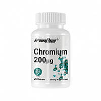 Витамины и минералы IronFlex Chromium 200, 200 таблеток EXP