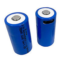 Аккумуляторная батарея CR123A/16340 с разъемом TYPE-C (700mAh, 3.7V, Lithium), 1 шт