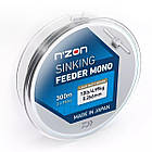 Волосінь Daiwa N`Zon Sinking Feeder Mono Brown 300m 3.92kg 0.23mm, фото 2