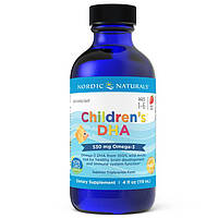 Жирные кислоты Nordic Naturals Children's DHA 530 mg, 119 мл - клубника EXP