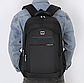 Рюкзак чоловічий повсякденний / Міський рюкзак на 3 відділення/ Місткий рюкзак Чорний, фото 3