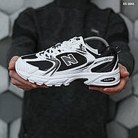 Чоловічі кросівки New Balance 530, чорно-білий колір, В'єтнам. 40-45