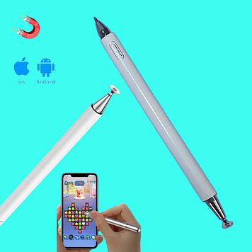 Стилус універсальний для планшета смартфона кулькова ручка стилус для малювання для телефону 3 в 1 XO ST-07