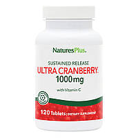 Натуральная добавка Natures Plus Ultra Cranberry 1000, 120 таблеток EXP