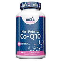 Натуральная добавка Haya Labs High Potency Co-Q10 100 mg, 60 капсул EXP