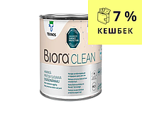 Краска антимикробная TEKNOS BIORA CLEAN интерьерная транспарентная (база 3) 0,9л