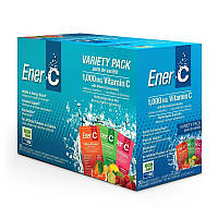 Витамины и минералы Ener-C Vitamin C, 30 пакетиков (асорти) EXP