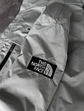 Чоловіча куртка вітровка The North Face M1830 світло-сіра, фото 7
