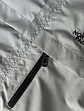 Чоловіча куртка вітровка The North Face M1830 світло-сіра, фото 6