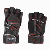 Перчатки для фитнеса Power System PS-2810, Black/Red M EXP