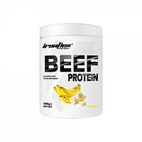 Протеин IronFlex Beef Protein, 500 грамм Банан EXP