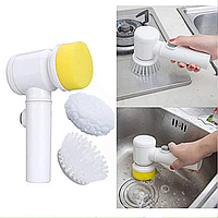 "Удобная Мытьё Посуды: Электрическая щетка для мытья посуды ванной раковины Magic Brush"