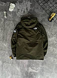 Чоловіча куртка вітровка The North Face M1829 зелена, фото 7