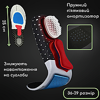 Стельки спортивные универсальные обрезные, Стельки для спортивной обуви, Стельки для спорта (79) 36