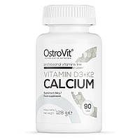 Витамины и минералы OstroVit Vitamin D3+K2 Calcium, 90 таблеток EXP