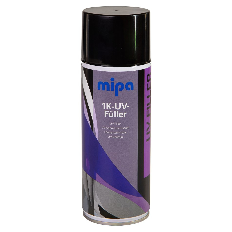Грунт для УФ-випромінювання Mipa 1K UV Fuller 400 мл сірий