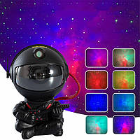 Игрушка-ночник Astronaut Nebula GUITAR Проектор галактики лазерный Астронавт, звездное небо на потолке с