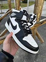 Чоловічі кросівки Найк Nike Air Jordan 1 OG (black / white) ||