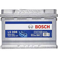 Аккумулятор автомобильный 75Ач 650А "+" справа Bosch ( ) 0092L50080-Bosch