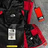 Чоловіча куртка вітровка The North Face M1827 червона, фото 5