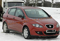 Дефлекторы окон (ветровики) COBRA-Tuning на SEAT TOLEDO III HB 5D (5P) 2004-09