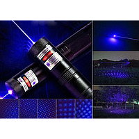 Хит! Мощная лазерная указка Laser 303 Синий Луч 100мВт