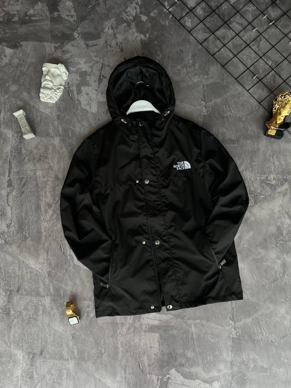 Чоловіча куртка вітровка The North Face M1826 чорна