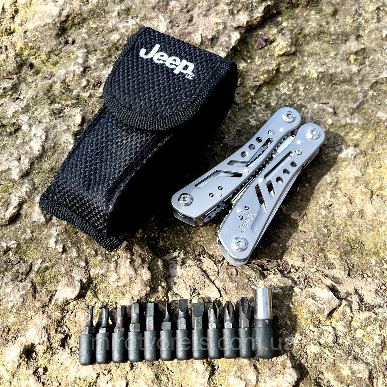 Мультитул Jeep з бітами, чохол
