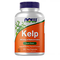 Витамины и минералы NOW Kelp 325 mcg, 250 вегакапсул EXP