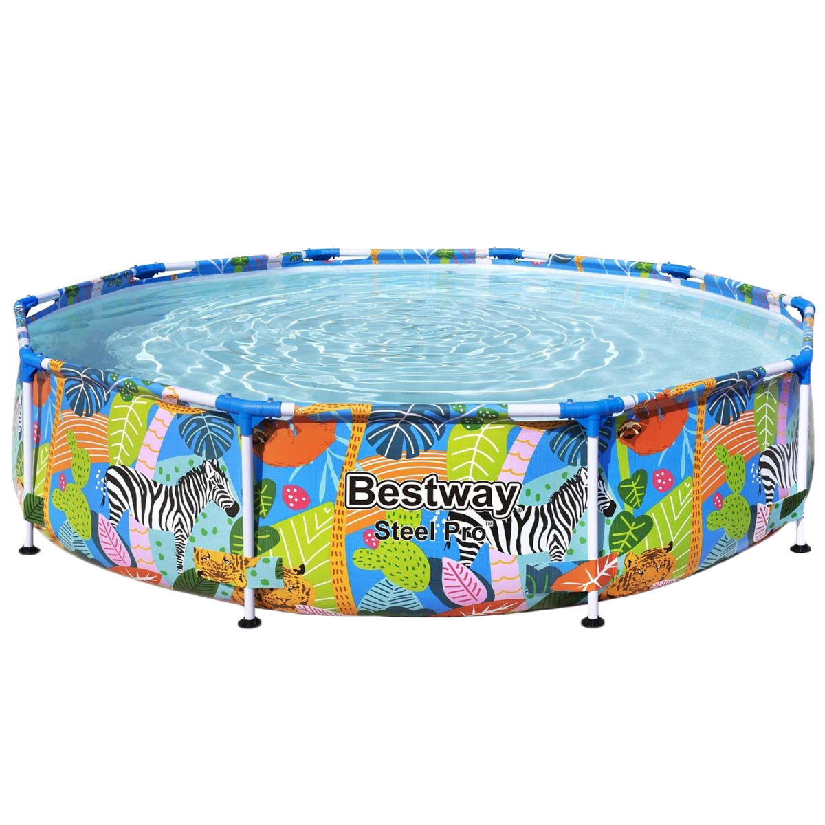 Басейн каркасний круглий дитячий Bestway 56985 розмір 305x66 см, об'єм 4602л
