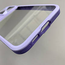 Чохол для Samsung Galaxy S23 Plus прозорий чохол із шторкою для камери на самсунг с23 плюс бузковий t5v, фото 5