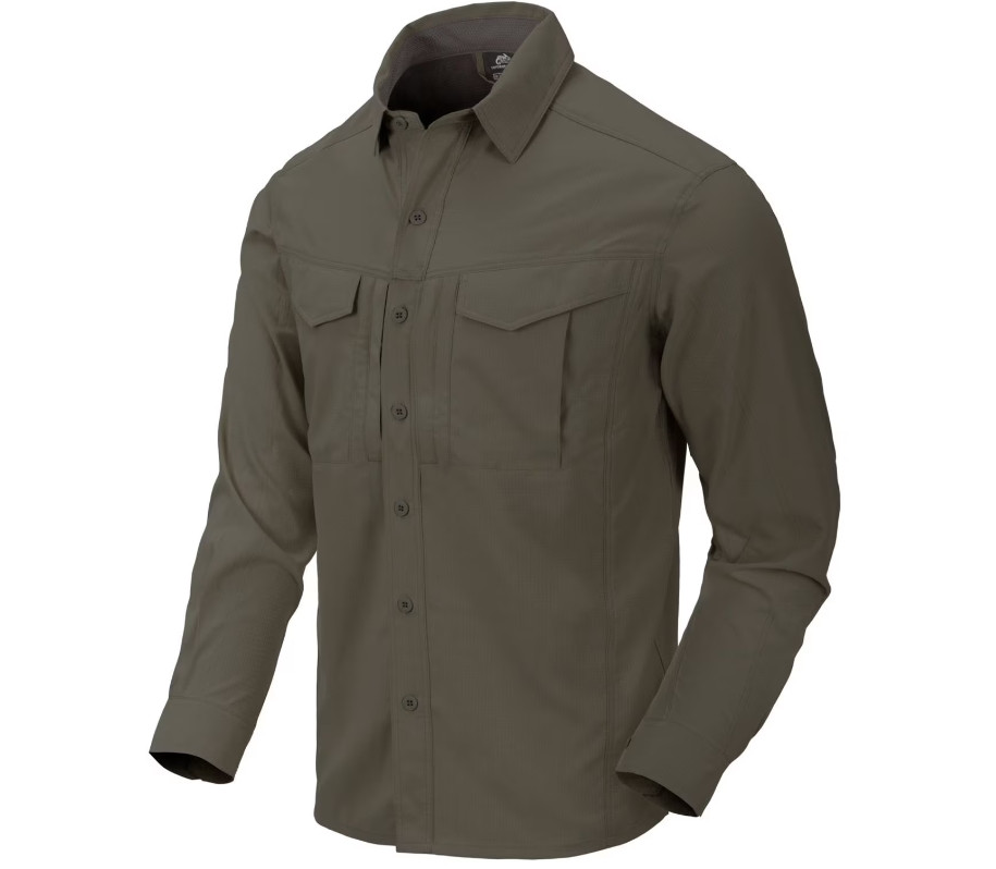 Сорочка тактична Helikon-Tex Defender Mk2 Tropical Dark Olive KO-DTR-PS-70