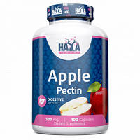 Натуральная добавка Haya Labs Apple Pectin 500 mg, 100 капсул EXP