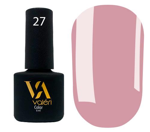 Гель-лаки Valeri №27 (6 мл).