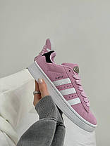 Жіночі Кросівки Adidas Campus 00s Bliss Pink White / Адідас Кампус 00 Блісс Рожеві з Білим, фото 5