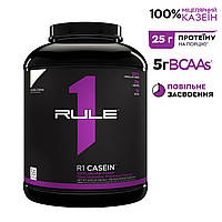 Протеин Rule 1 Casein, 55 порций Ванильный крем (1.82 кг) EXP