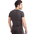 Спортивна футболка чоловіча з коротким рукавом Jason 027 розмір M (165-170 см) Black, фото 2