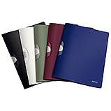 Папка з кліпом LEITZ STYLE COLORCLIP, A4 PP, гранатовий (4165-00-28), фото 2