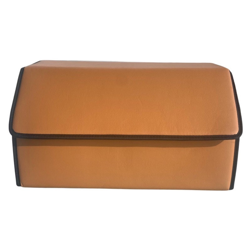 Органайзер в багажник авто светло-коричневый гладкий L (56смХ31смХ29см) сумка в машину