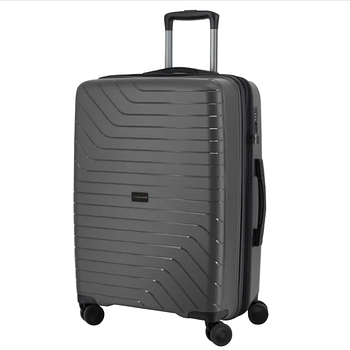 Чемодан на колесах для подорожей Swissbrand Eden (L) Charcoal (SWB_LHEDE174L) Швейцарія
