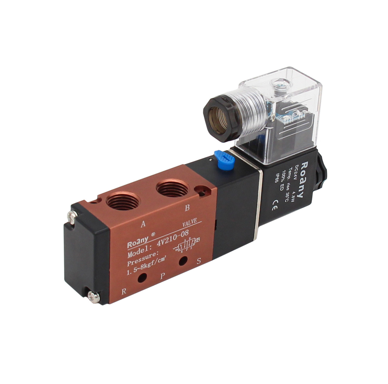 Пневморозподільник електромагнітний 4V210-08/DC24V