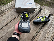 Чоловічі кросівки Asics Gel-Kahana 8 Grey Lime сірі, фото 4