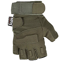 Тактические беспалые перчатки MFH Defence Olive  M