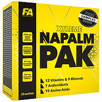Витамины и минералы Fitness Authority Napalm Pak, 30 пакетиков EXP