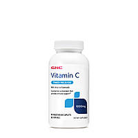 Витамины и минералы GNC Vitamin C 1000 mg Timed-Release, 90 вегакапсул EXP