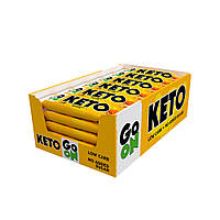 Батончик GoOn Nutrition Keto Bar, 24*50 грамм Миндаль-манго EXP