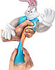 Goo Jit Zu Bugs Bunny​​​​​​​ Space Jam Стретч-тягучка ігрова фігурка Гуджитсу кролик Багз Бані із фільму Космічний джем, фото 2