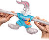 Goo Jit Zu Bugs Bunny​​​​​​​ Space Jam Стретч-тягучка ігрова фігурка Гуджитсу кролик Багз Бані із фільму Космічний джем, фото 3