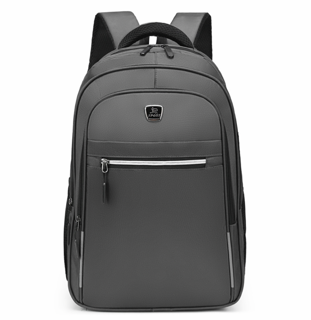 Рюкзак чоловічий повсякденний / Міський рюкзак на 3 відділення / Рюкзак зі світловідбивачами Сірий, фото 1